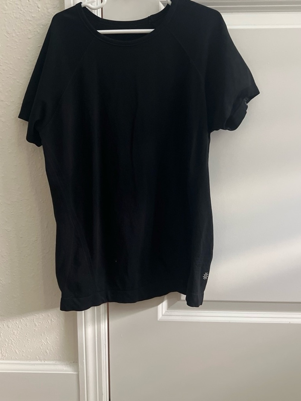 Athleta Black Short-Sleeve Performance Tee for Kids